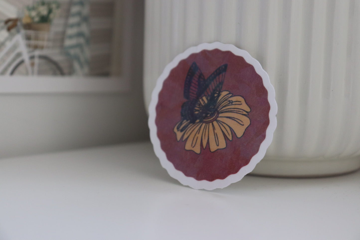 Sticker papillon