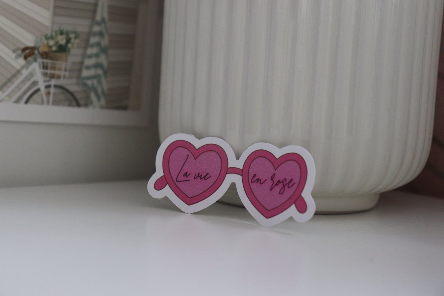 Sticker Lunette coeur