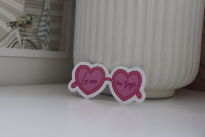 Sticker Lunette coeur
