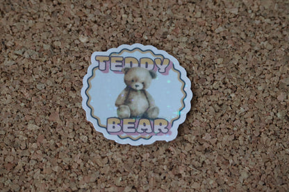 Sticker Teddy Bear