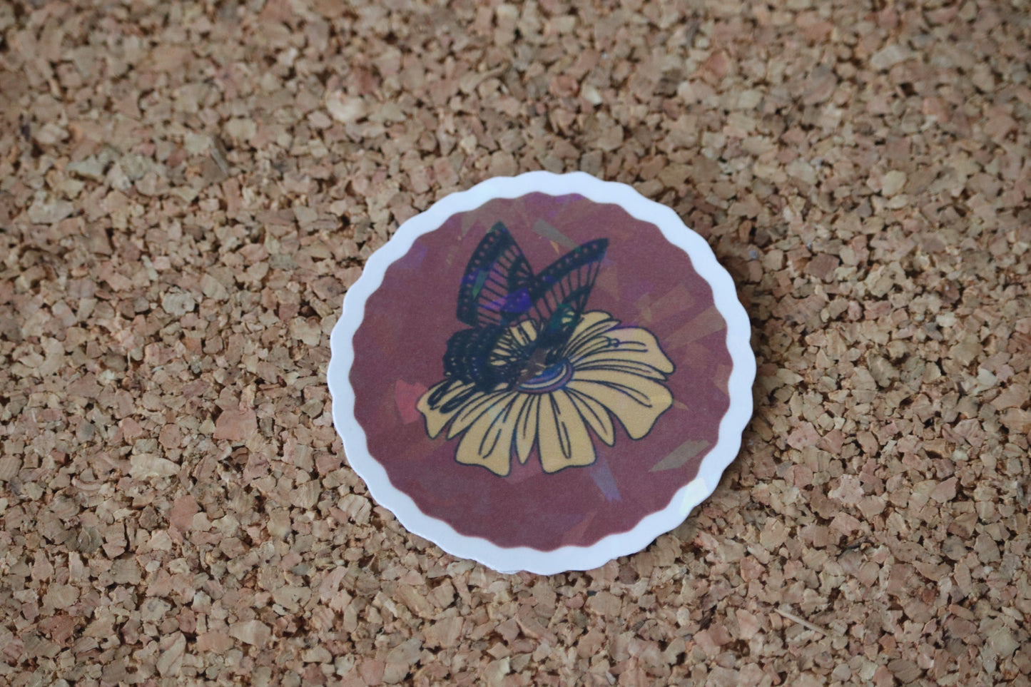Sticker papillon