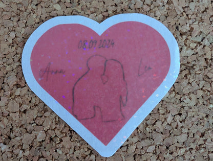 Stickers St Valentin