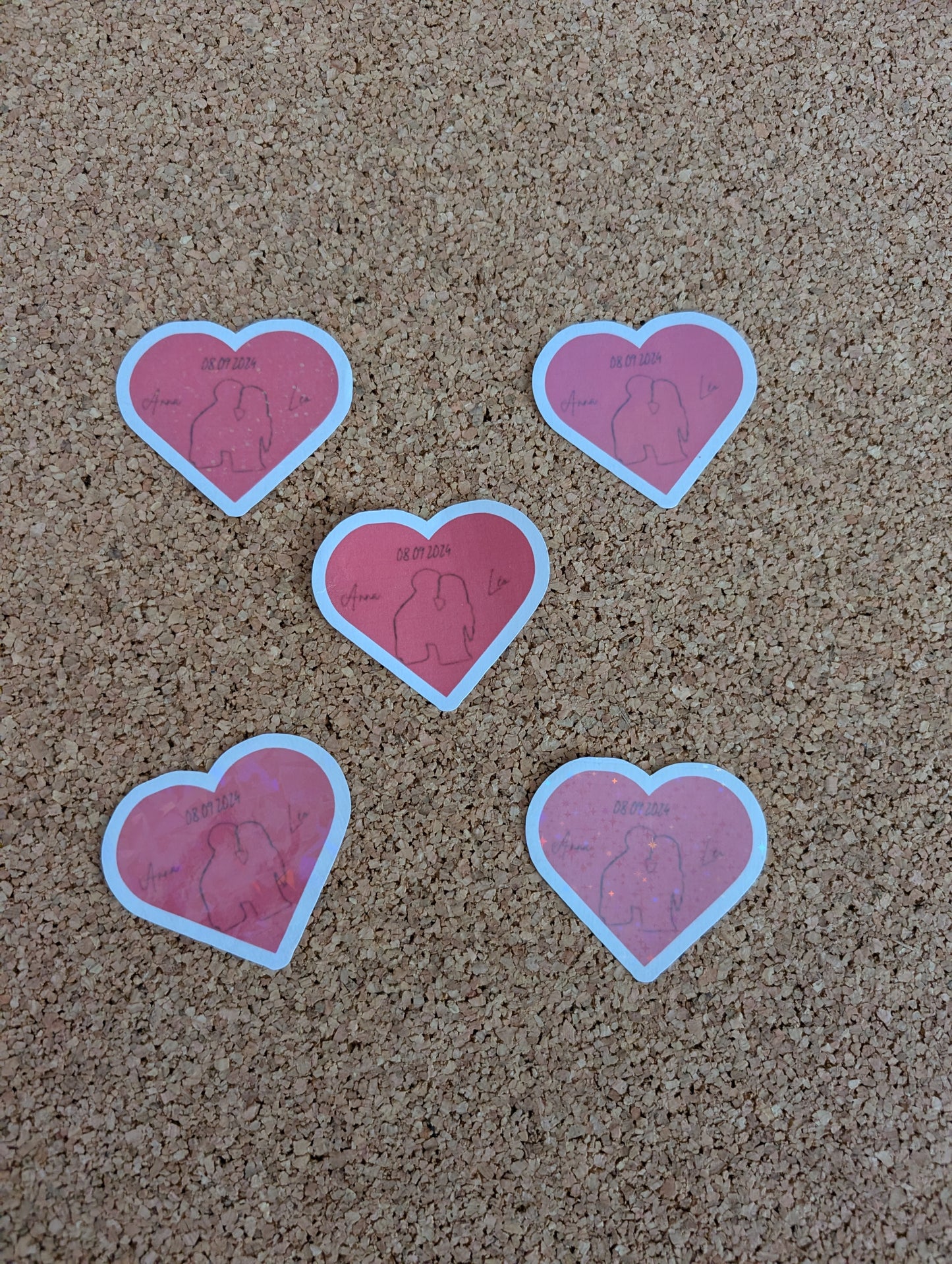 Stickers St Valentin