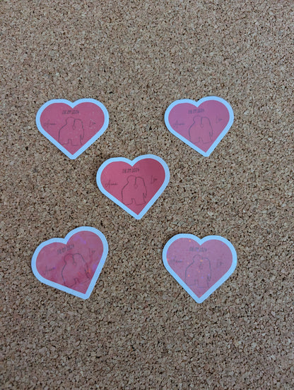 Stickers St Valentin